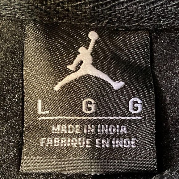 JORDAN AIR Black Hoodie - Picture 3 of 7